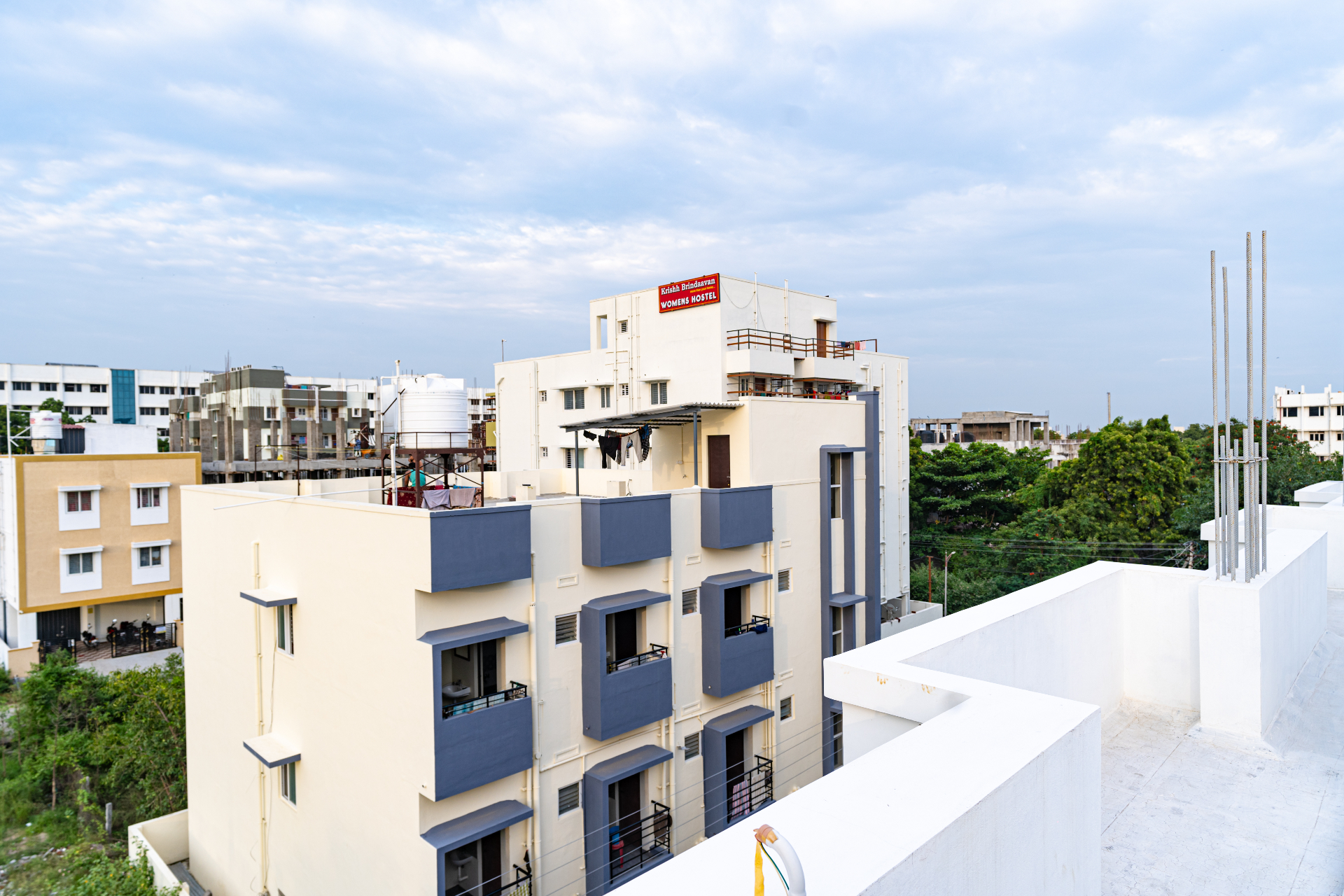Rooftop Terrace View - Ladies hostel in Saravanampatti Coimbatore